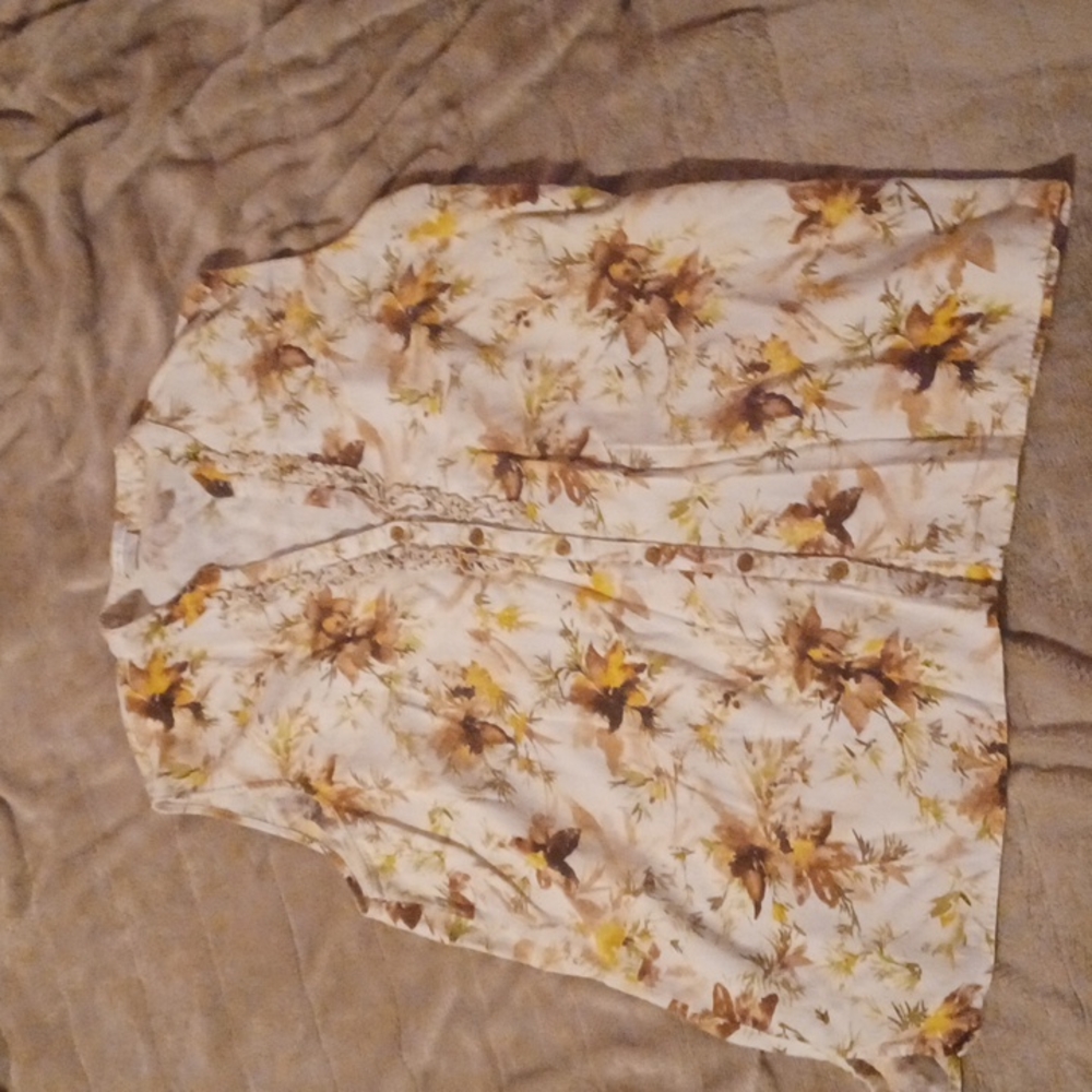 Floral tank top formal